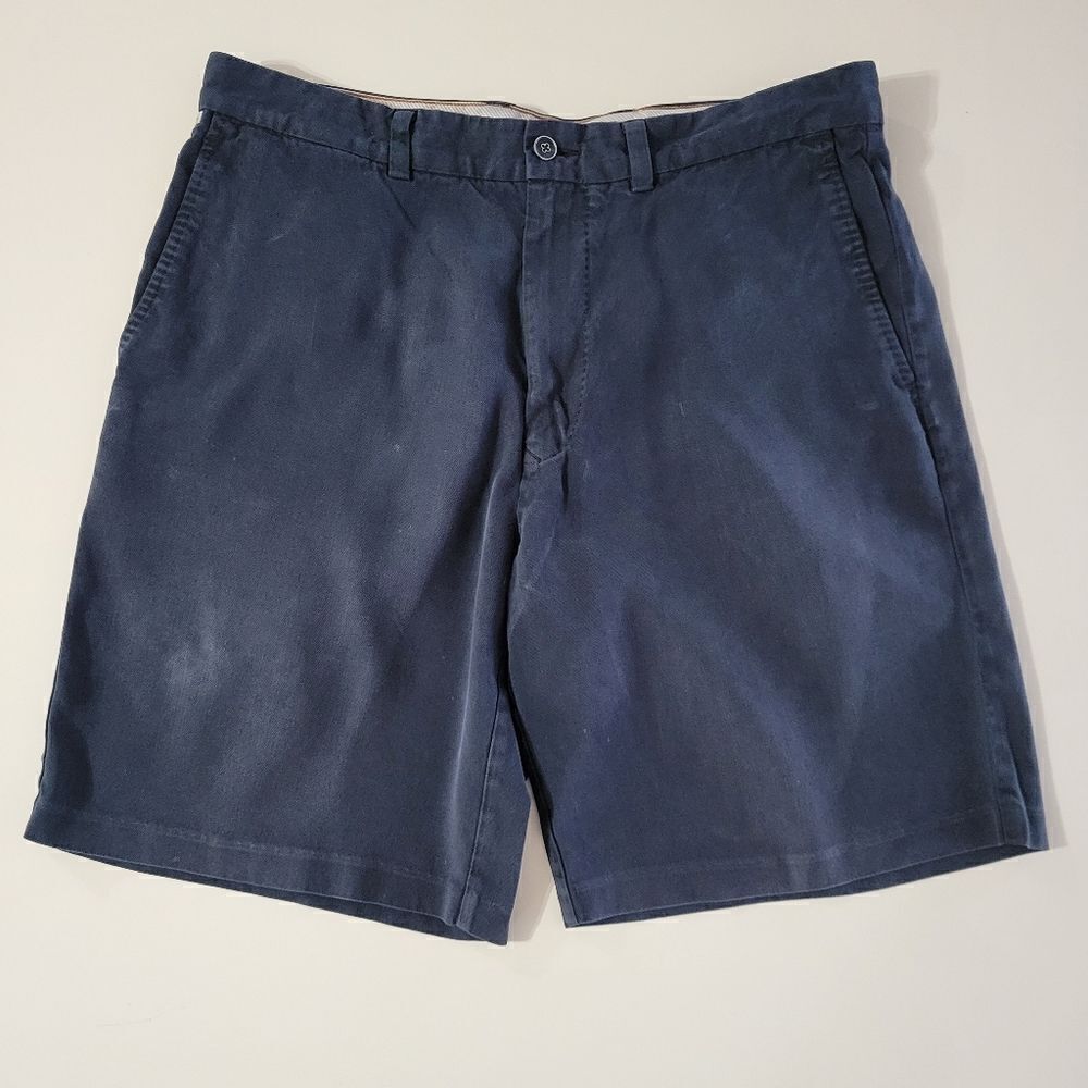 Tommy Bahama Men's Black Silk Cotton Dress Shorts